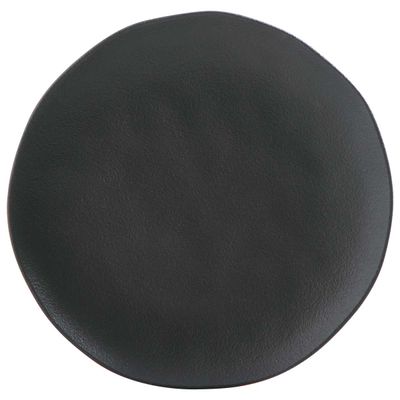 Prato Raso Orgânico Preto Matte 6 Peças Porto Brasil