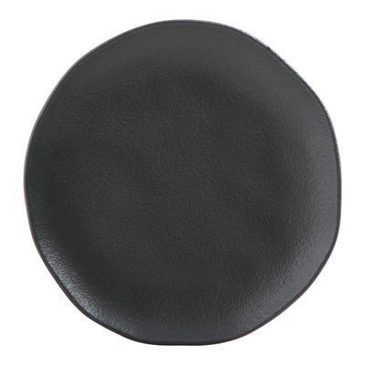 Prato Fundo Orgânico Preto Matte 6 Peças Porto Brasil