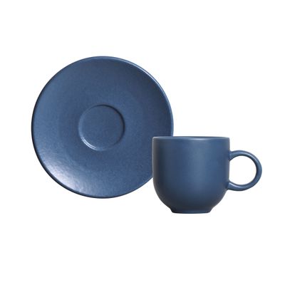 Xícara de Café Coup Stoneware Boreal 6 Peças Porto Brasil