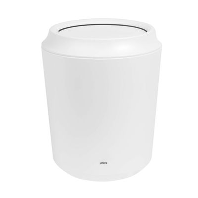 Lixeira com Tampa Corsa Branca Umbra