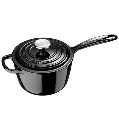 Panela Molheira Signature 16 cm Black Onix Le Creuset