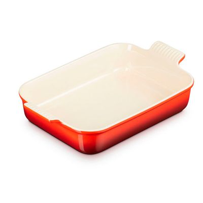 Travessa Retangular 32 cm Vermelho Heritage Le Creuset