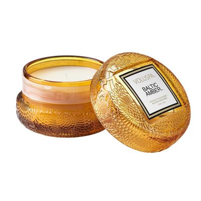 Mini Vela Macaron 15 Horas Baltic Amber Voluspa