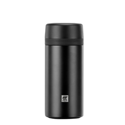 Garrafa Térmica para Viagem Preta Fosco 420 ml Zwilling J.A. Henckels