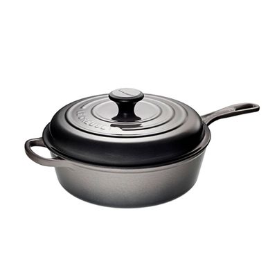 Panela Redonda Cassadou Signature 26 cm Cinza Flint Ply Le Creuset
