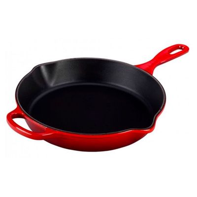 Frigideira Skillet Redonda Funda Signature 26 cm Vermelho Le Creuset