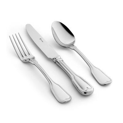 Faqueiro Paris Aço Inox 101 Peças com Estojo St James