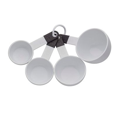 Colheres de Medida 4 Peças Branco Kitchenaid