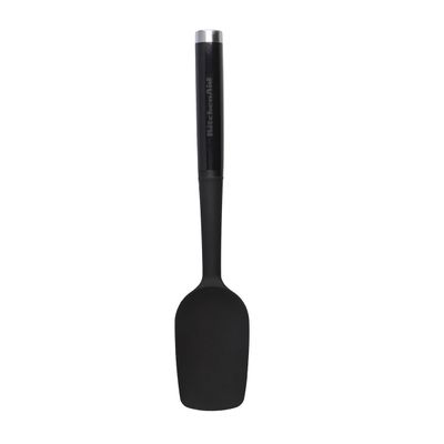 Colher em Silicone e Massas Preto Kitchenaid