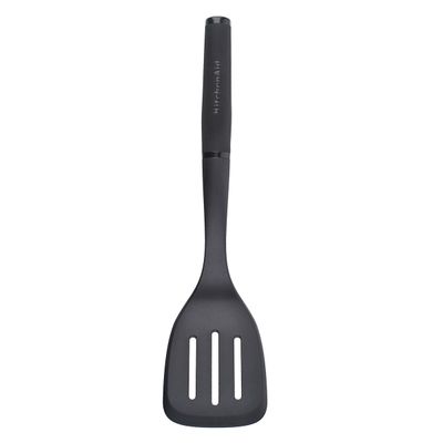 Espátula Perfurada Cabo Soft Touch Preto Kitchenaid