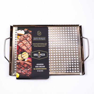 Assadeira Grill Inox Prana