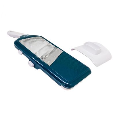 Mandoline Ajustável Manual Branco e Azul Prana