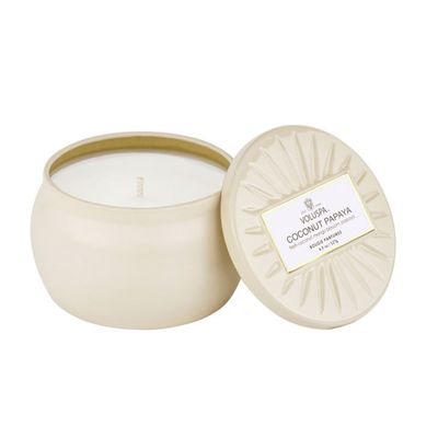 Mini Vela Lata Coconut Papaya 25 Horas Voluspa