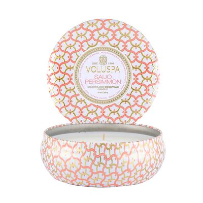 Vela Lata 3 Pavios Saijo Persimmon 60 Horas Voluspa