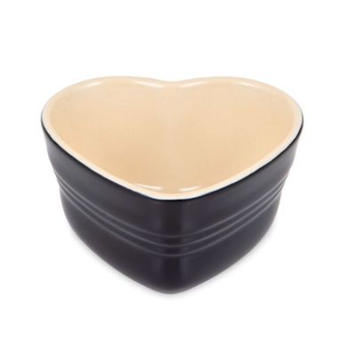 Ramekin Coração Black Onyx Le Creuset