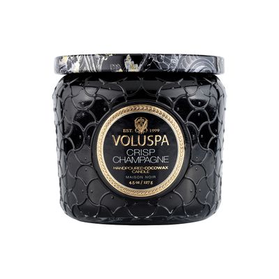 Vela Pote Vidro Crisp Champagne 35 Horas Voluspa