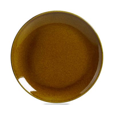 Prato Sobremesa Coup Stoneware Âmbar 6 Peças Porto Brasil