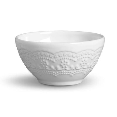 Bowl Madeleine 6 Peças Branco Porto Brasil