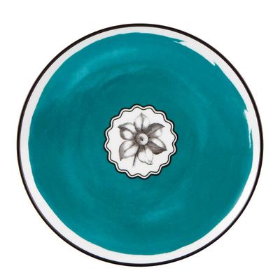 Pratos Sobremesa Herbariae Peacock 4 Peças Vista Alegre Atlantis