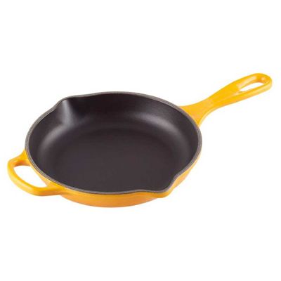 Frigideira Skillet Redonda com Alça Signature 26 cm Amarelo Nectar Le Creuset