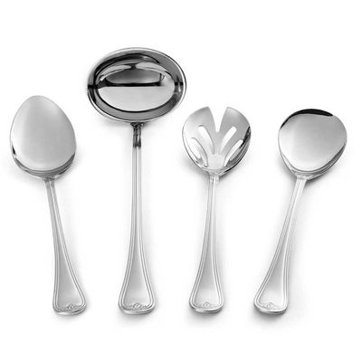 Talheres para Servir Versailles Inox 04 Peças St. James
