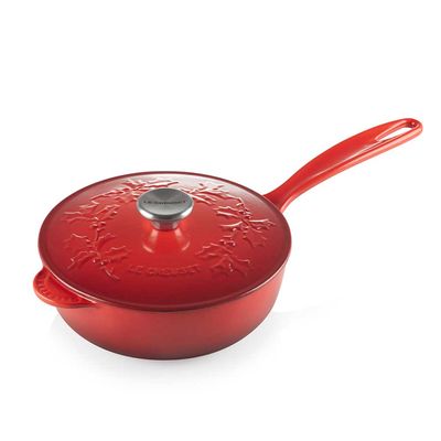 Panela Sautes 21 cm Holly Collection Vermelha Le Creuset