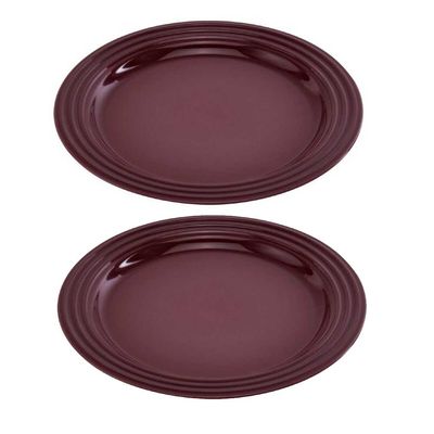 Prato Raso 2 Peças 22 cm Roxo Fig Le Creuset