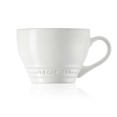 Caneca 400 ml Branco Cotton Le Creuset