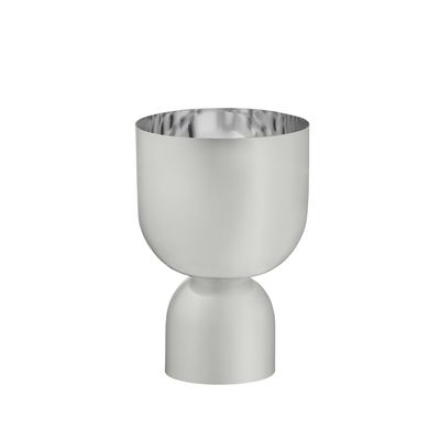 Cachepot Boreal Inox Pequeno Riva