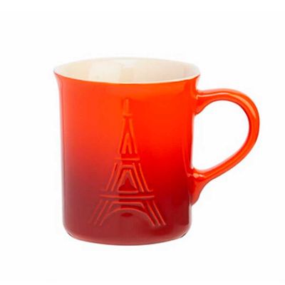 Caneca Seattle Tower Eiffel Vermelha 400 ml Le Creuset