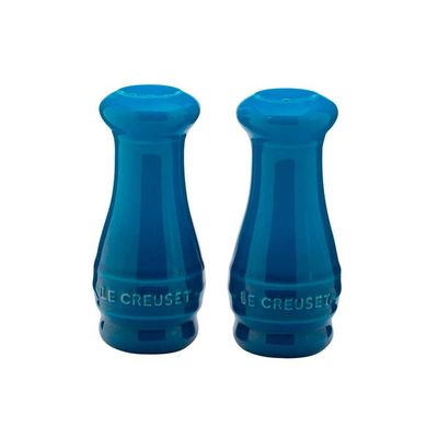 Conjunto Saleiro e Pimenteiro 110 ml Azul Marseille Le Creuset