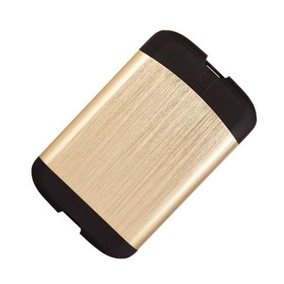 Porta Cartao Preto e Dourado Umbra