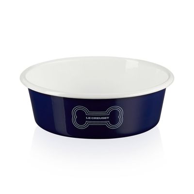 Bowl Redondo P Pet Collection 18 cm Azul Escuro Dark Blue Le Creuset