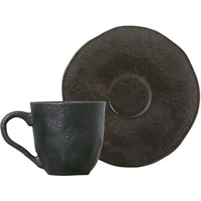 Xícara Café Orgânico Onyx 6 Peças Porto Brasil