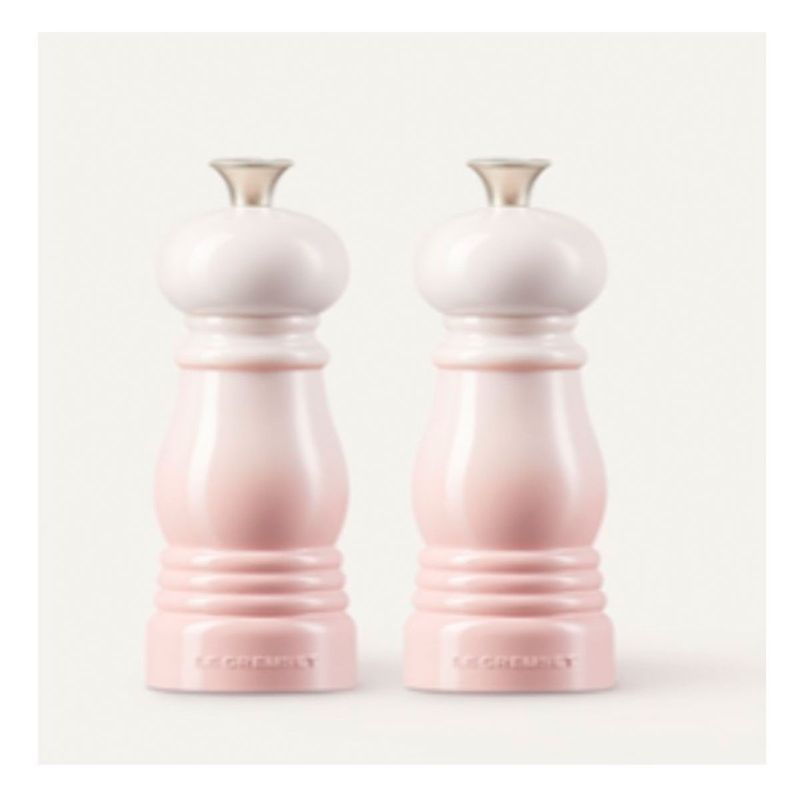 MOEDORES-PIMENTA-E-SAL-Shell-Pink-11-CM-LE-CREUSET