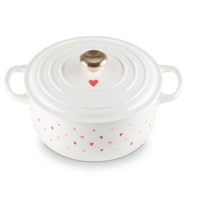 Panela Redonda Signature Lamour Pegador Dourado 22 cm Le Creuset