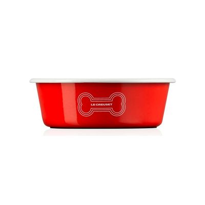 Bowl Redondo P Pet Collection 18 cm Vermelho Carmim Le Creuset