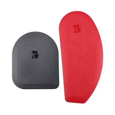 Espátulas para Raspar e Cortar 2 Peças Preta e Vermelho Kitchenaid