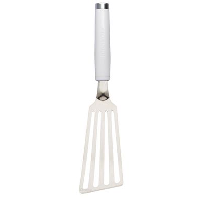 Espátula Perfurada Flexível de Inox 33 cm Branco Kitchenaid