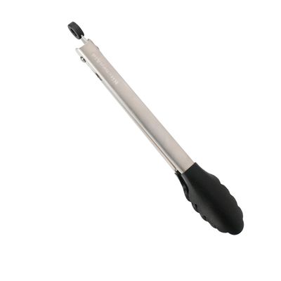 Pinça com Ponta de Silicone Preto Kitchenaid