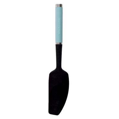 Espátula Batedora Silicone Azul Aqua Kitchenaid
