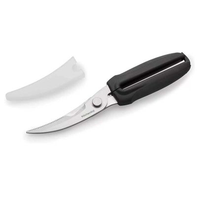 Tesoura para Cortar Frango Inox Preto Kitchenaid