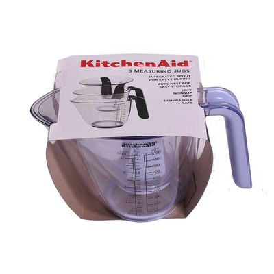 Jarras Medição 3 Peças Roxo Lavanda Kitchenaid