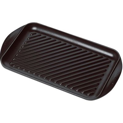 Grelha Extra Grande 40 cm Preto Matte Black Le Creuset