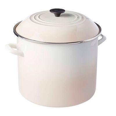 Caldeirão Stock Pot Branco Dune 22 cm Le Creuset