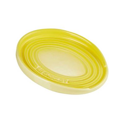Descanso para Colher Oval Amarelo Soleil Le Creuset