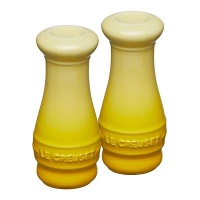 Saleiro e Pimenteiro Amarelo Soleil Le Creuset