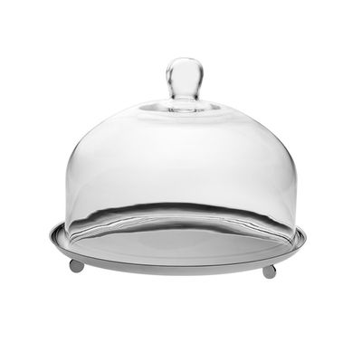 Boleira Gioia Media Prata Inox Riva