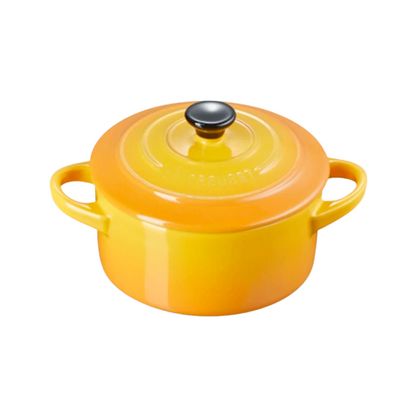 Mini Cocotte Amarelo Nectar Le Creuset