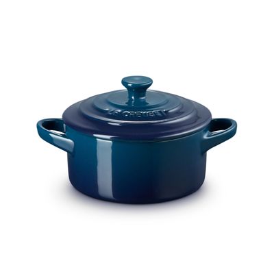 Mini Cocotte Azul Agave Le Creuset